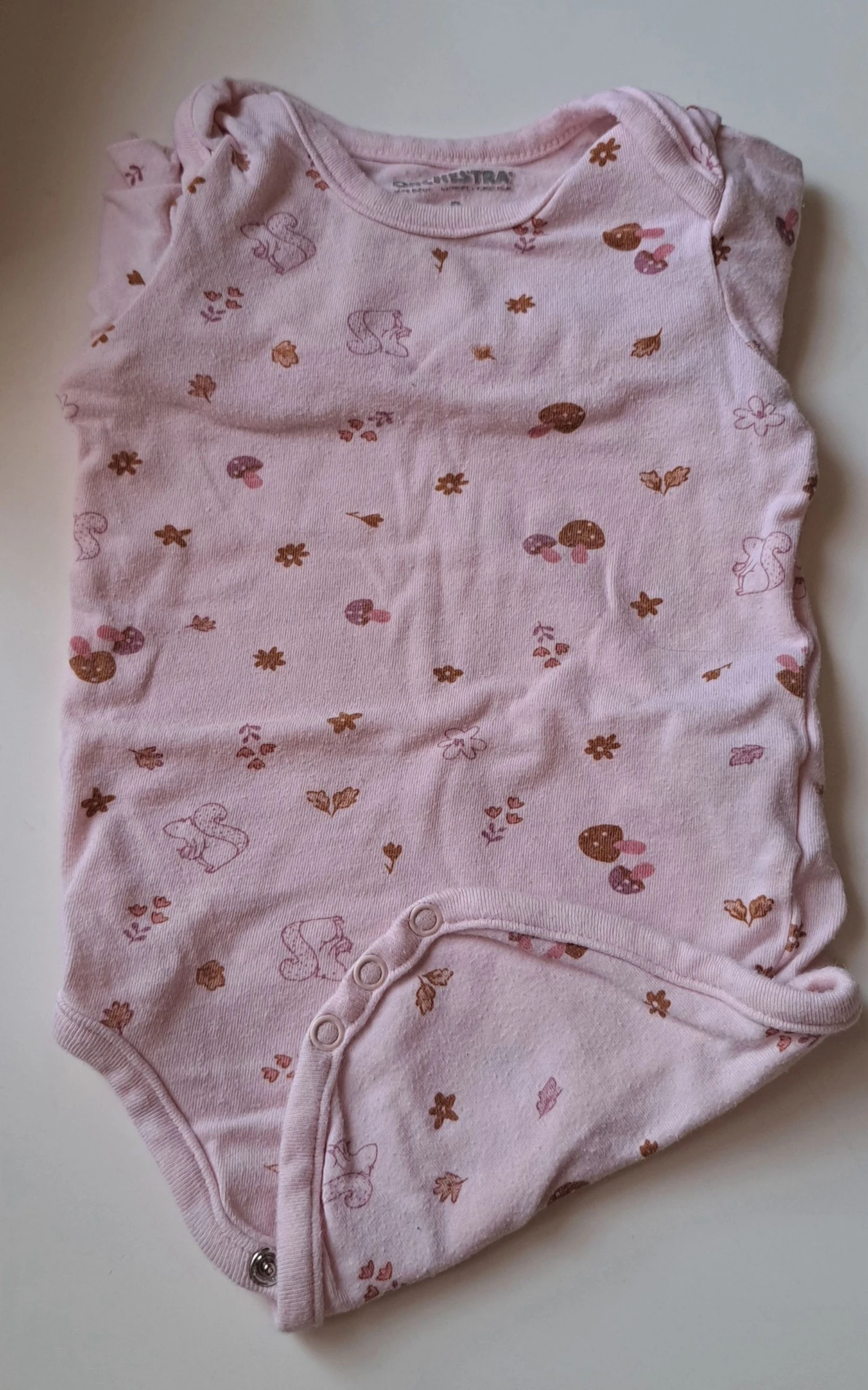 Lot of 6 bodysuits size 9 months Orchestra – photo 3